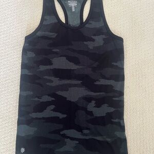 Athleta Black Camo Tank Top